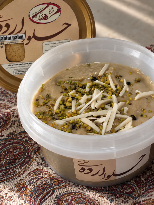 حلوا ارده سنتی وزن ۴۰۰ گرمی شهتاک