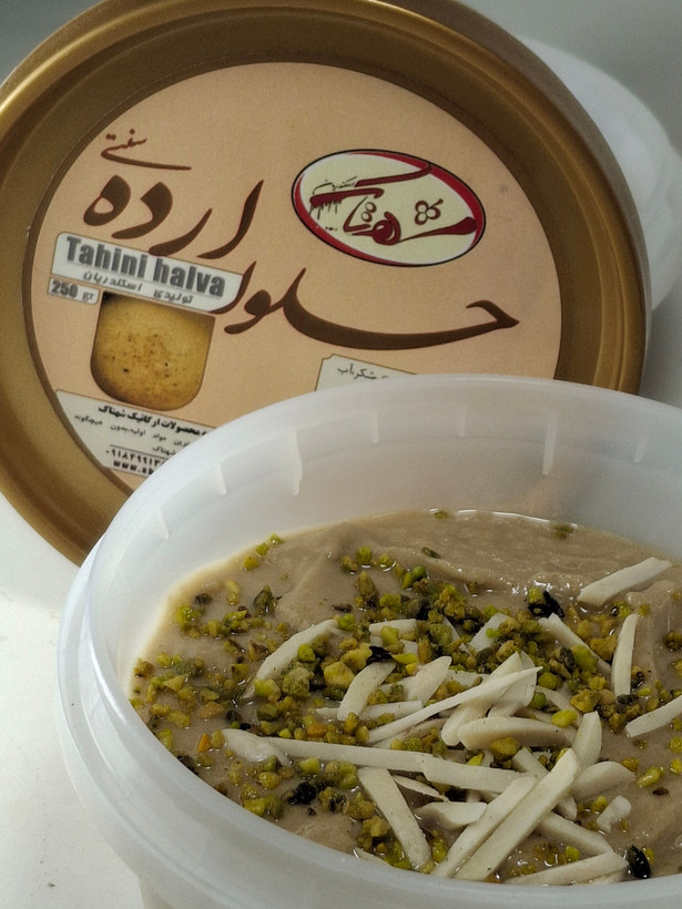 حلوا ارده سنتی وزن ۴۰۰ گرمی شهتاک